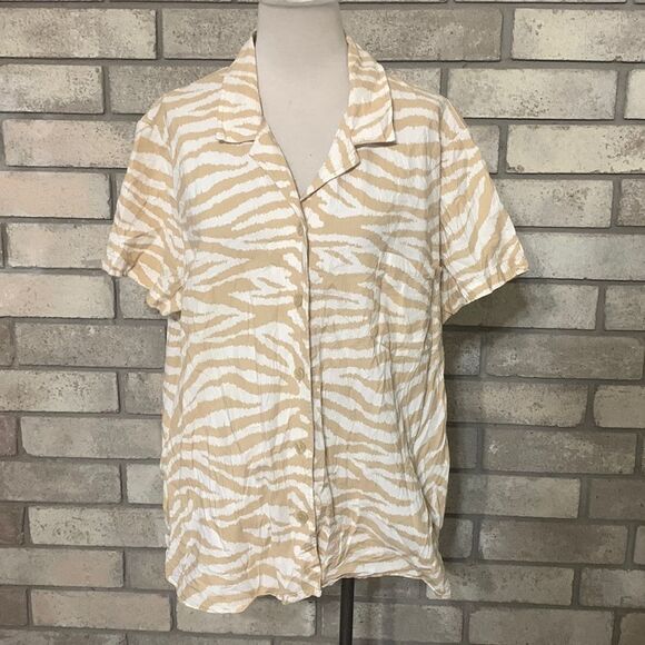 White Stag Tops - 3for$20 button front 20